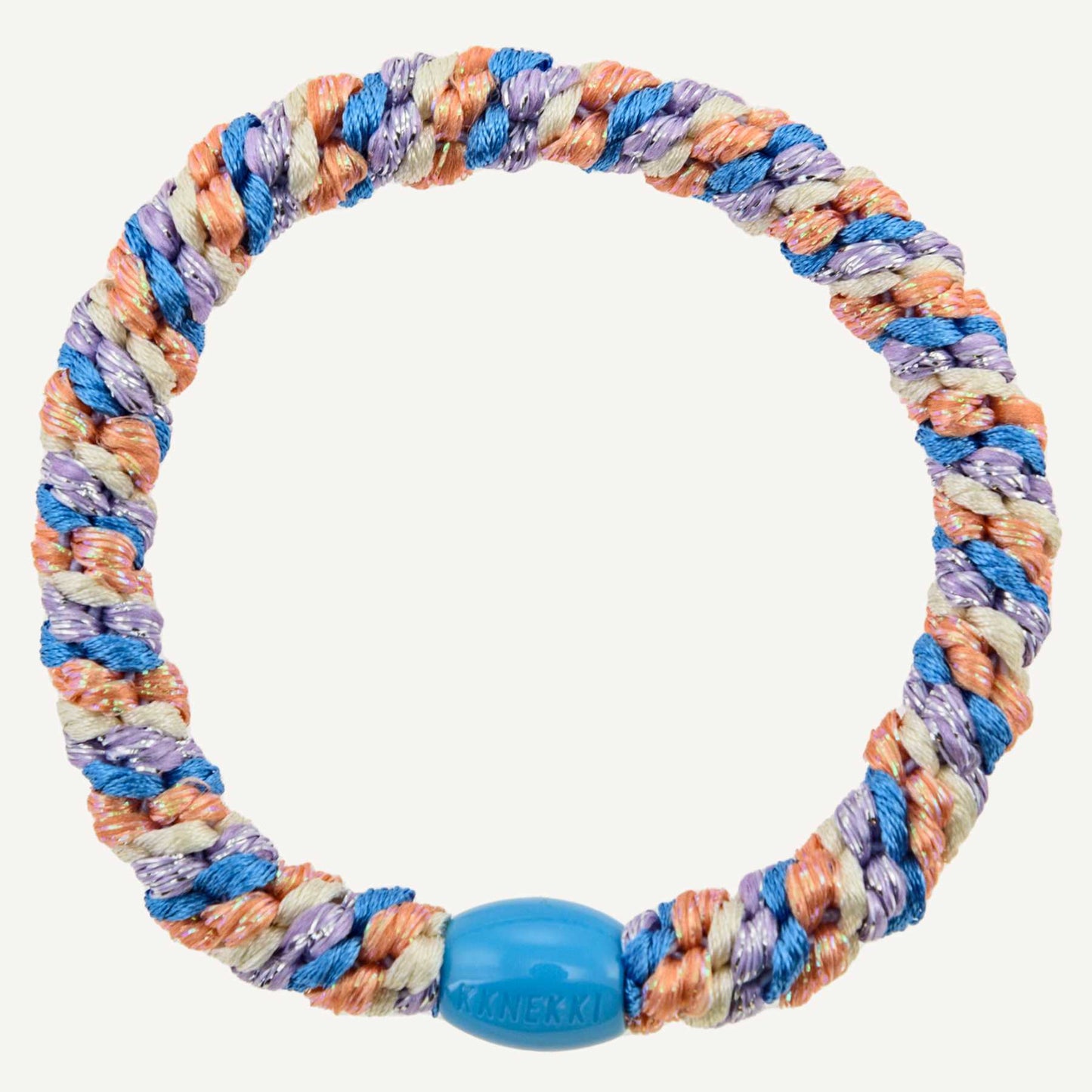 Chouchou élastique LAVANDE & BLEU
