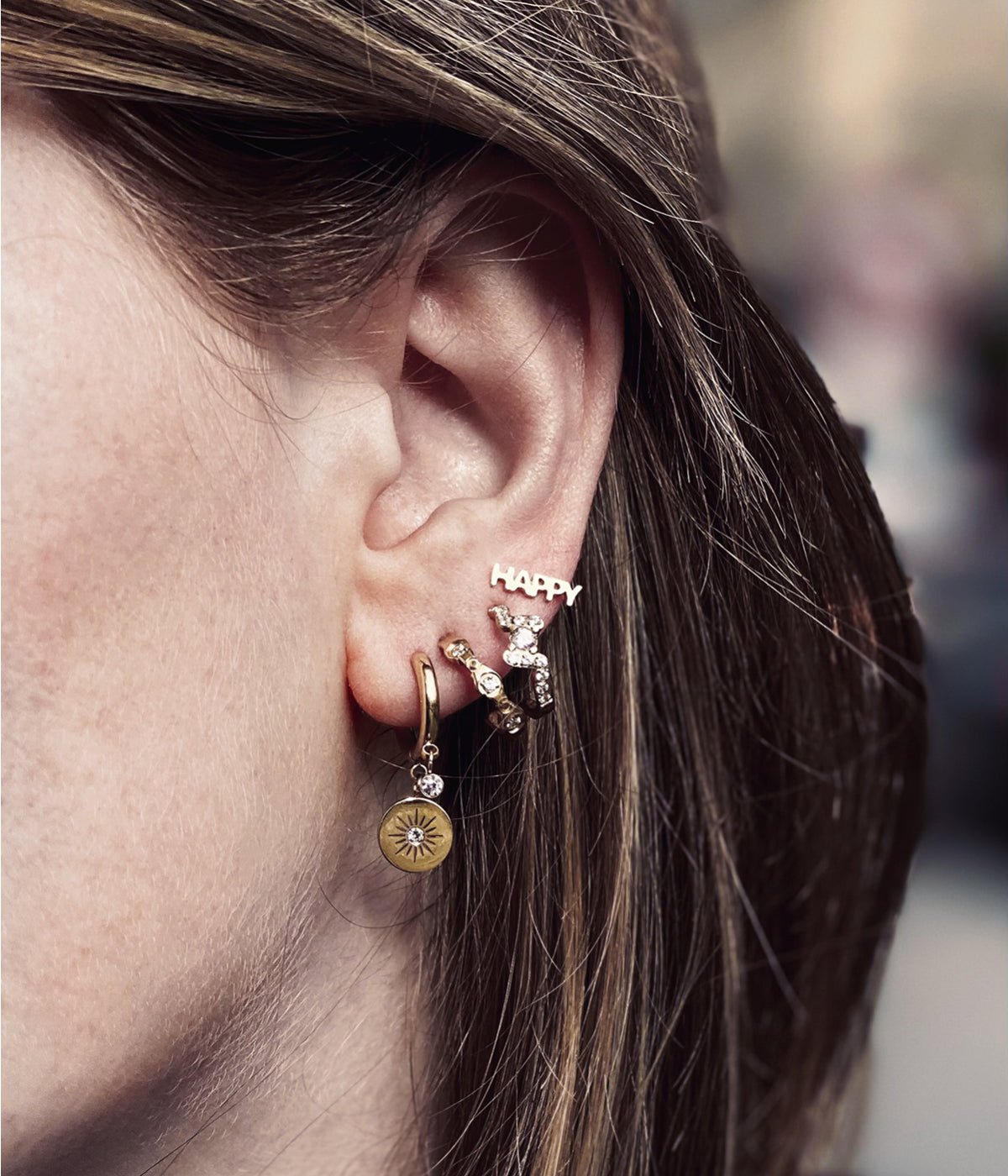 Boucles d'oreille Arielle