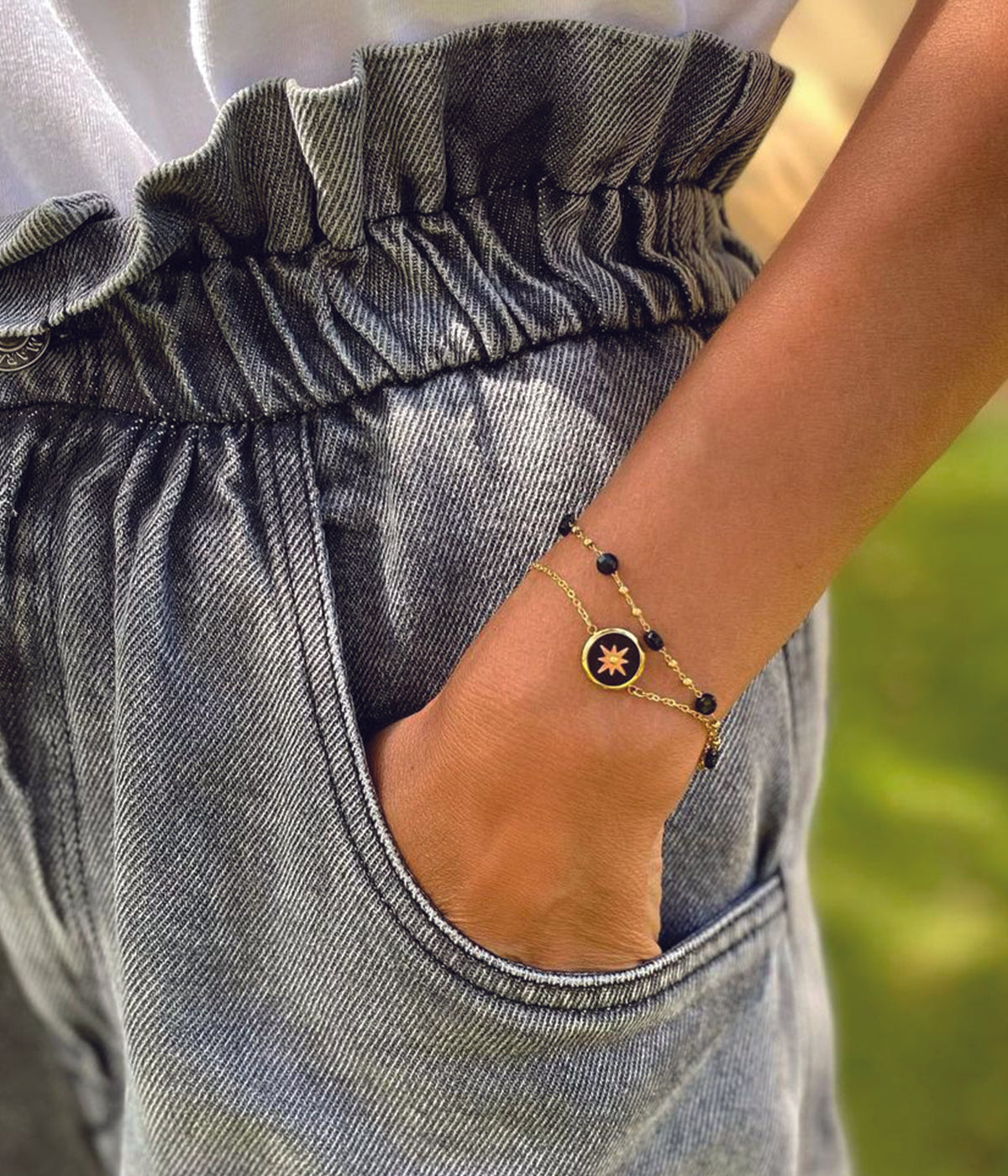 Bracelet Zoé onyx
