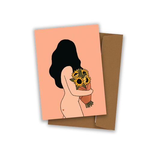 Carte postale Tournesol 🍋