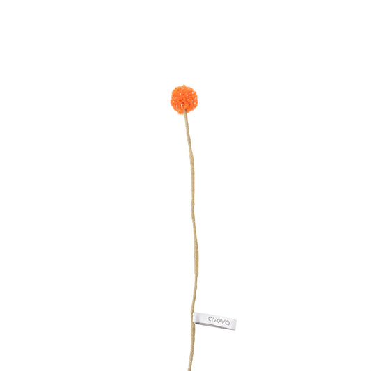 Fleur Pompon Orange