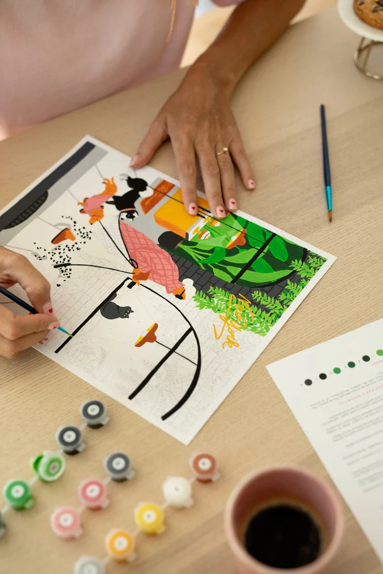 Coffret peinture au numéro - Dog Sitter