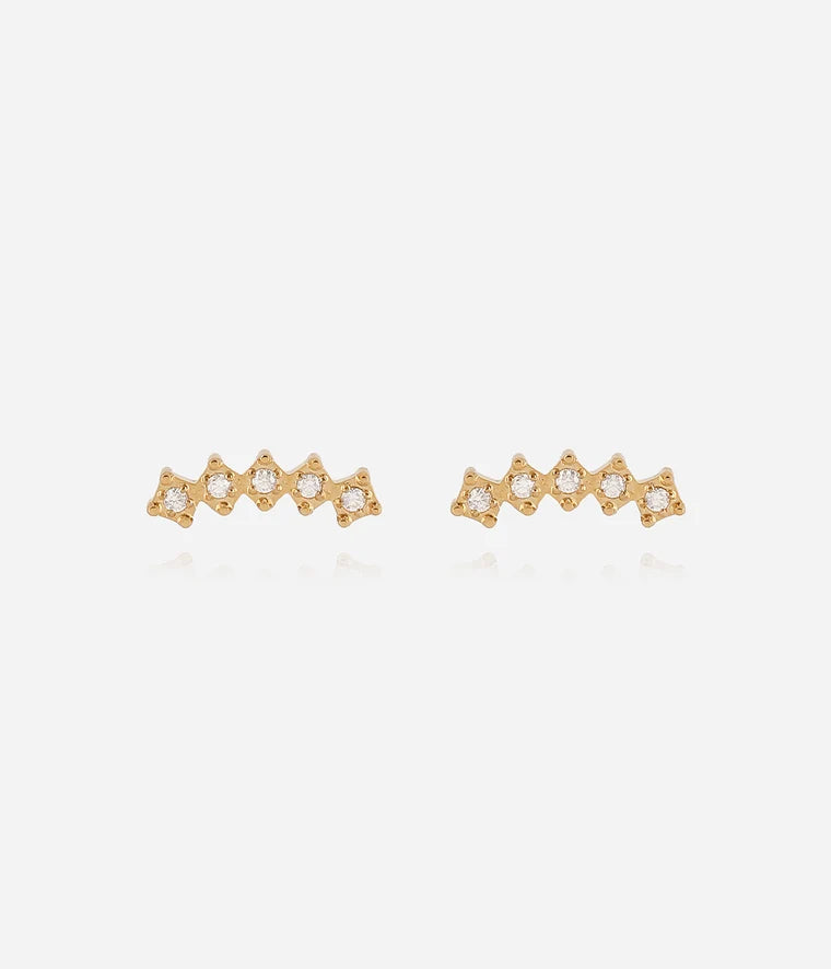 Mini Boucles d'oreilles Cassis