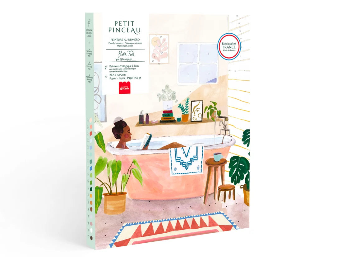 Coffret peinture au numéro - BATH TUB