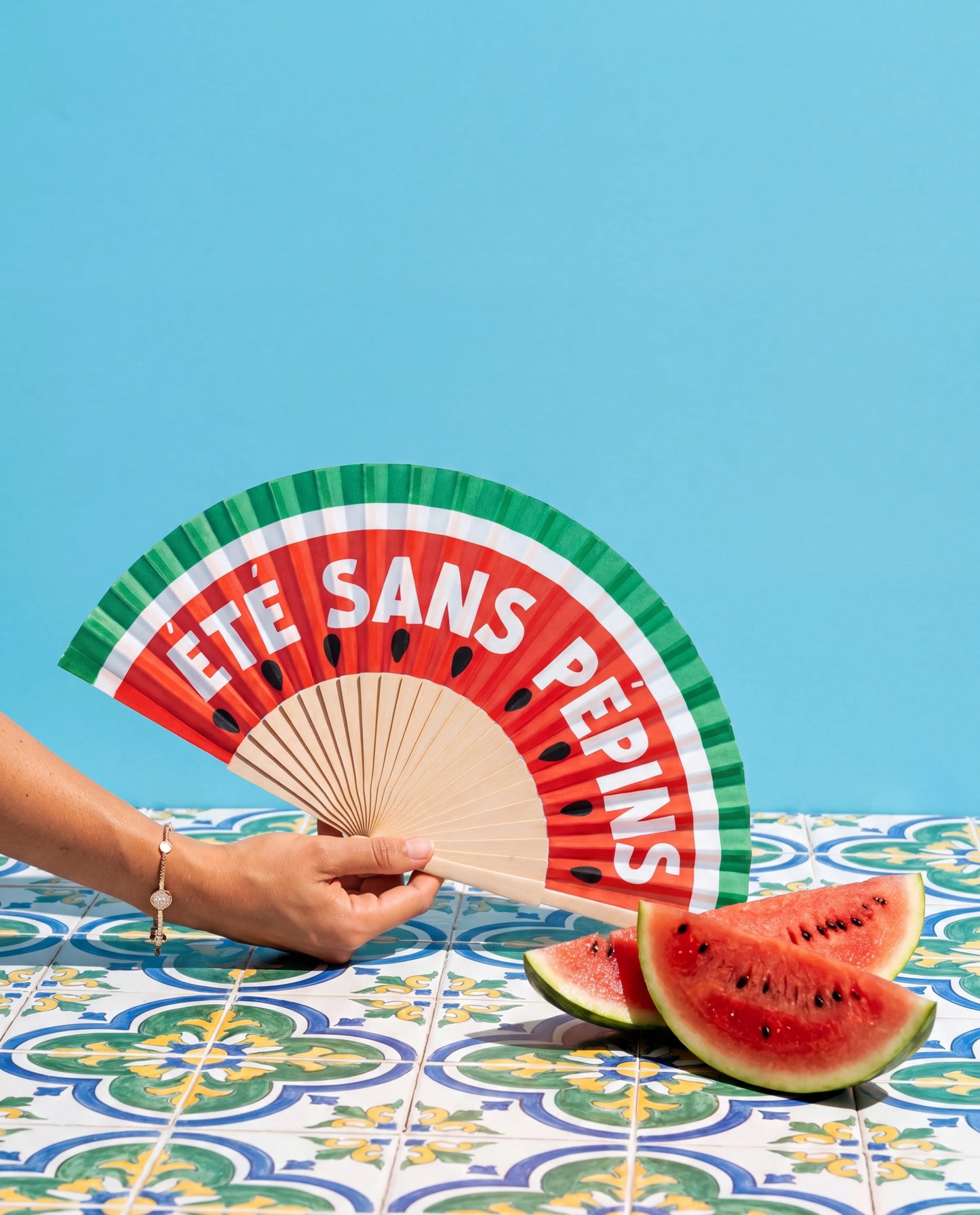 Éventail Été sans pépin