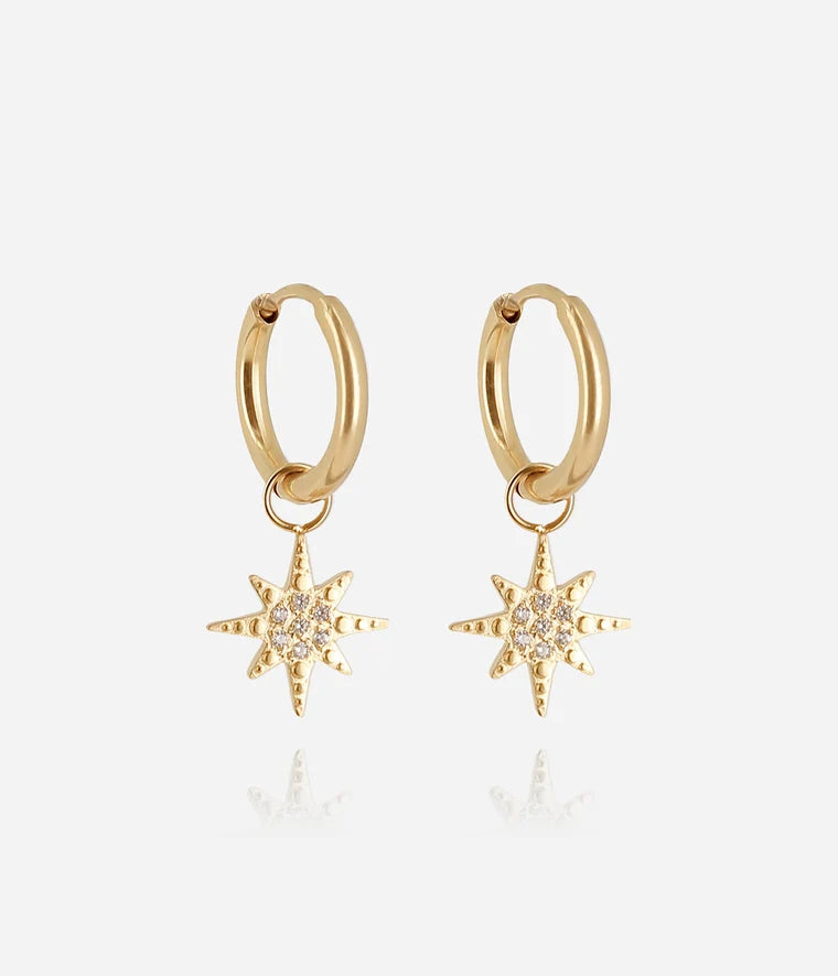Boucles d'oreilles créoles Isaac