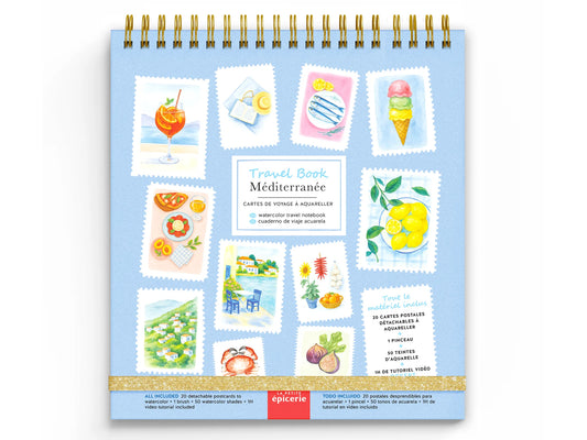 Travel book - Thème Méditerranée