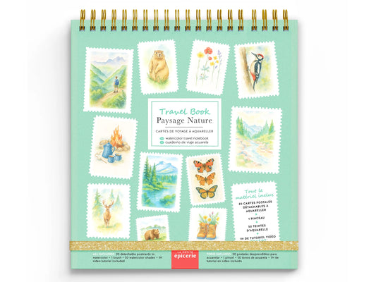 Travel book - Thème paysage nature