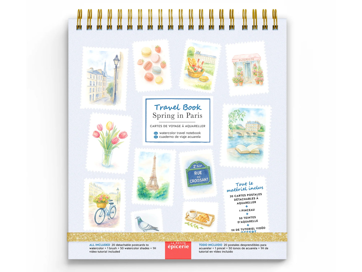 Travel book - Thème Printemps à Paris