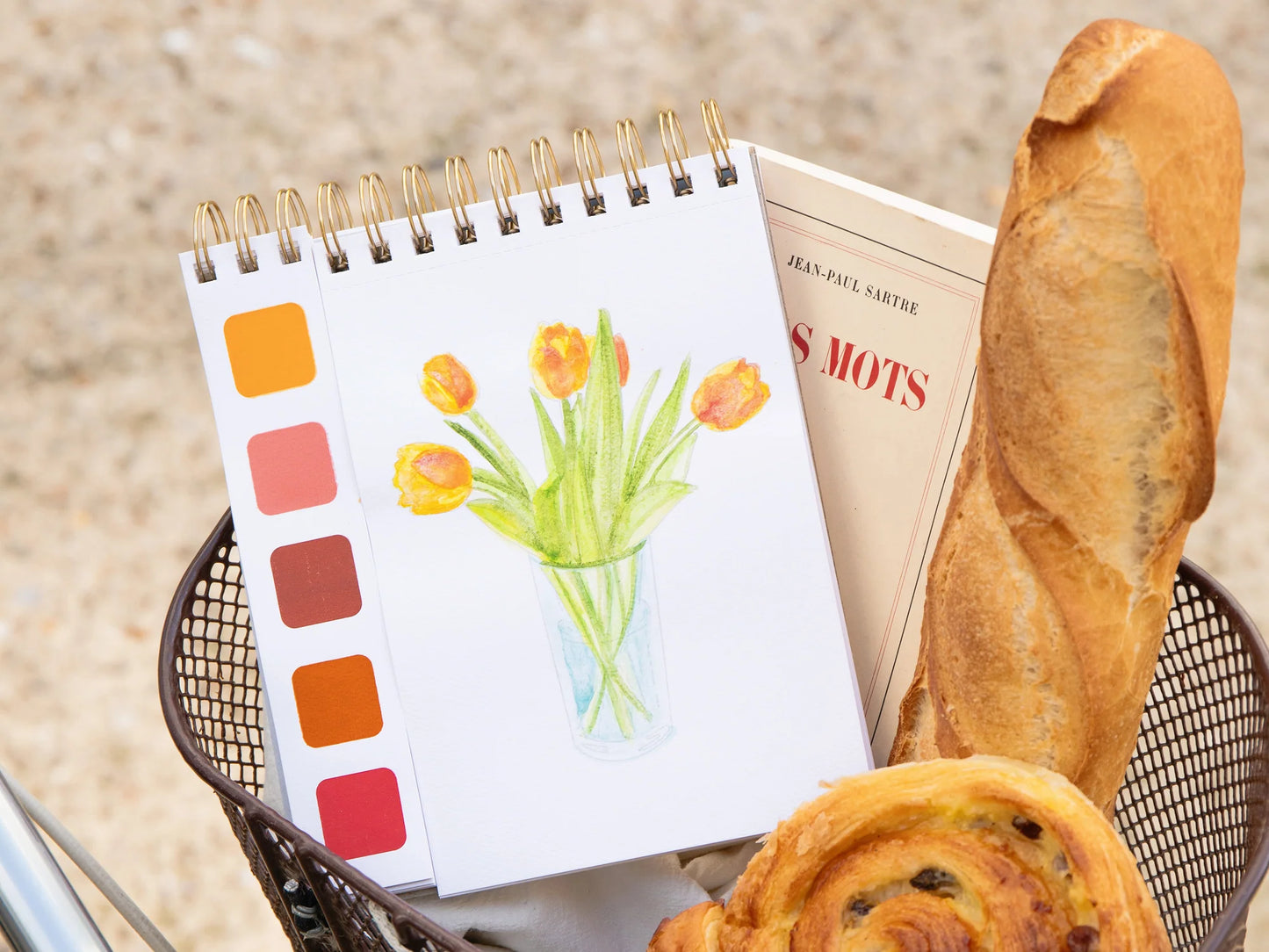 Travel book - Thème Printemps à Paris