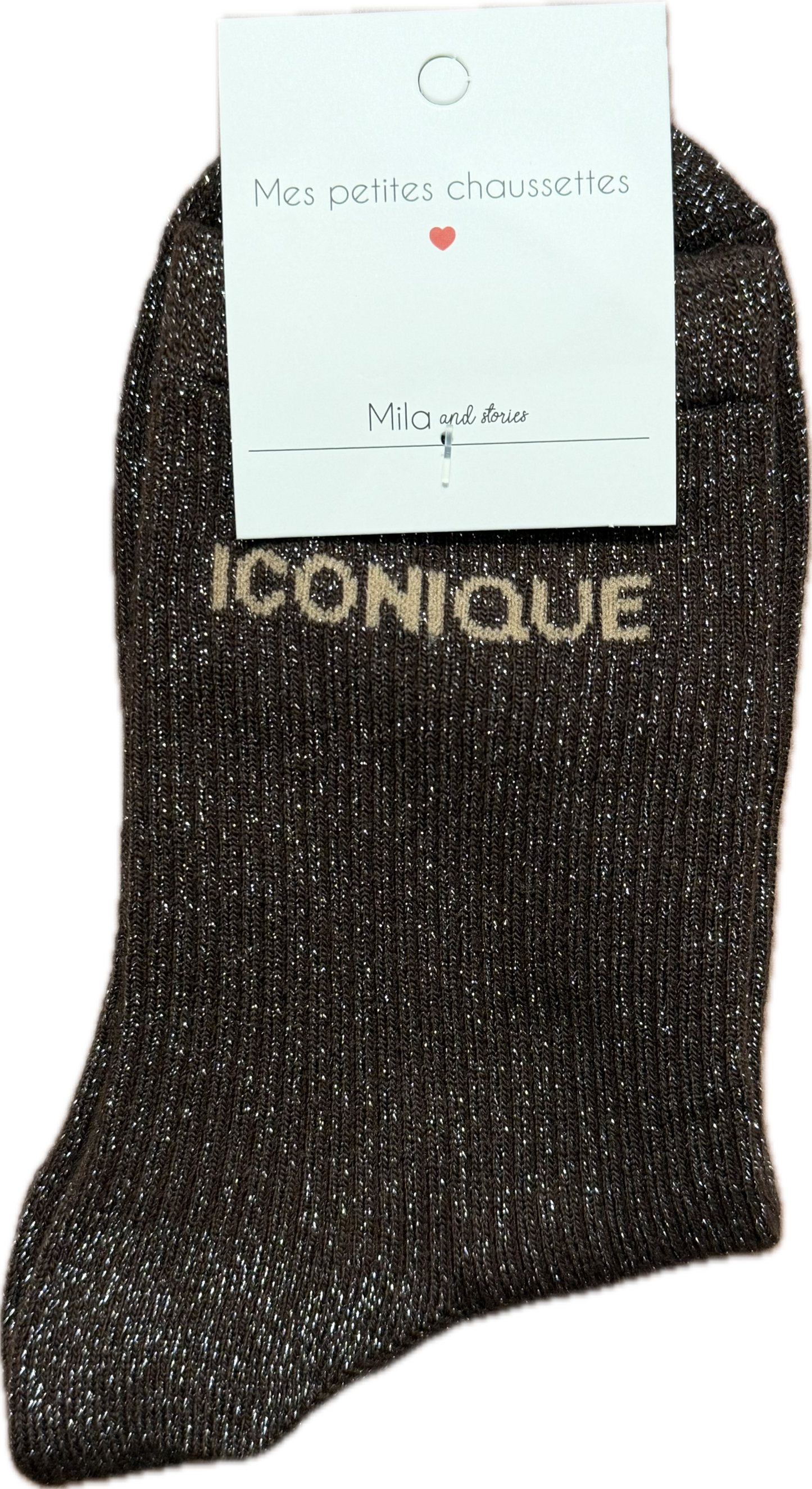 Chaussettes à paillettes