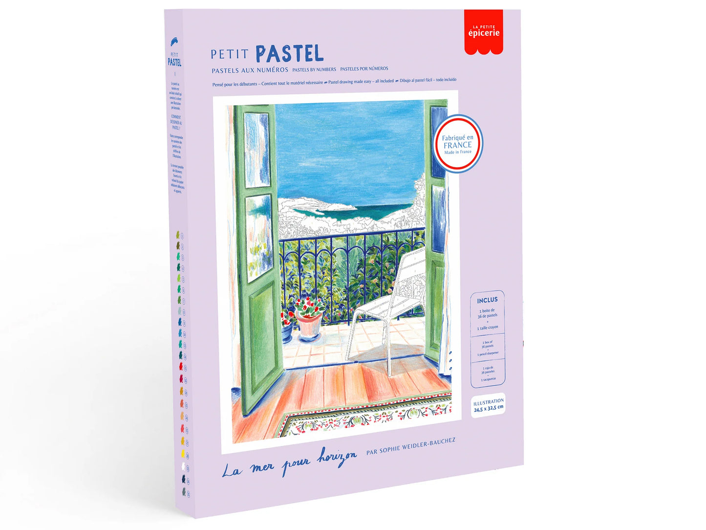 Kit Petit Pastel - La mer pour l’horizon