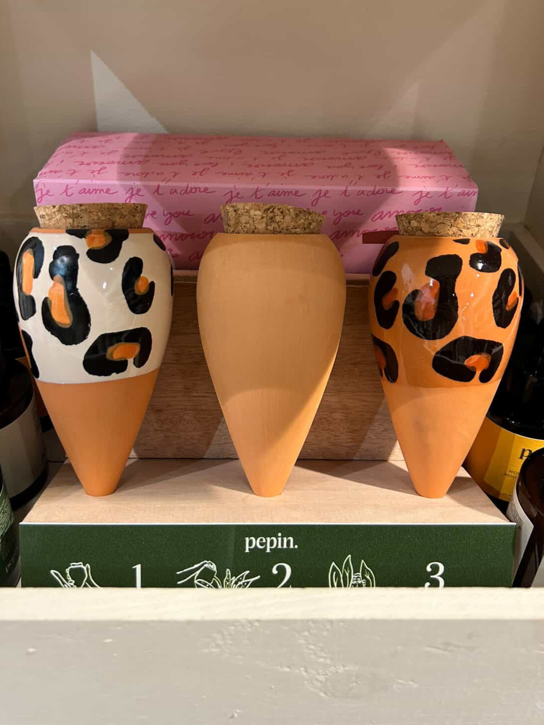 Trio mini Ollas - Léopard