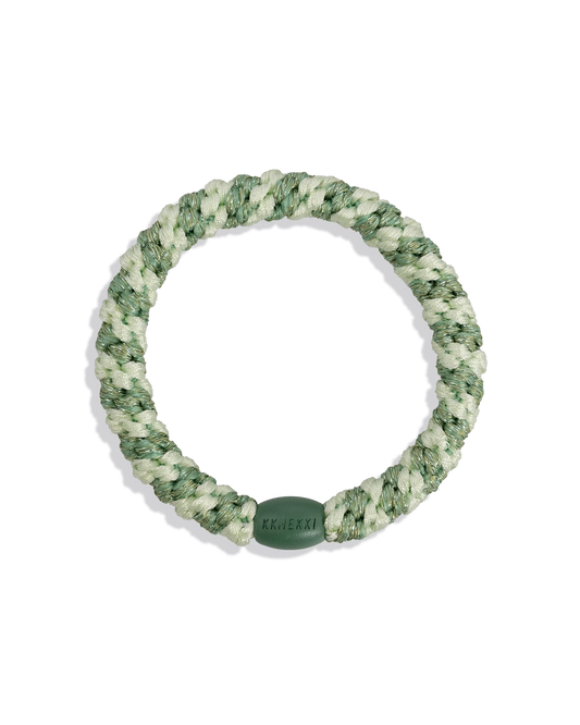 Chouchou élastique  VERT ET VERT CLAIR