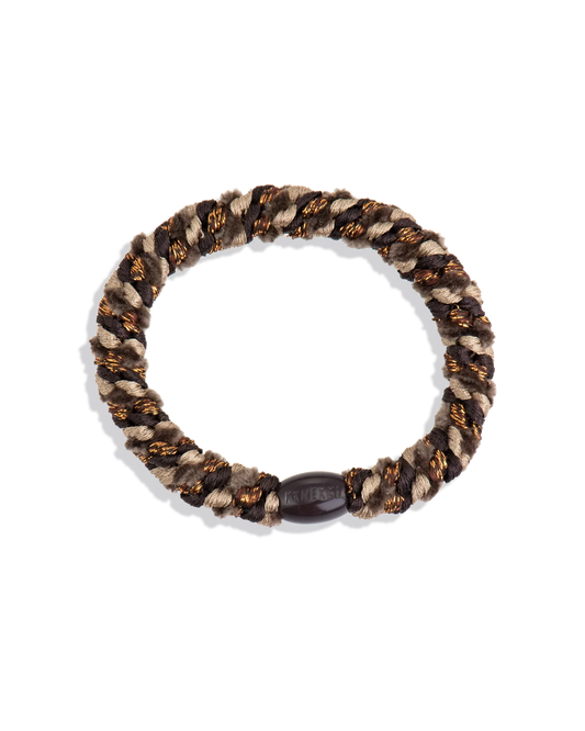 Chouchou élastique  MARRON NEUTRE