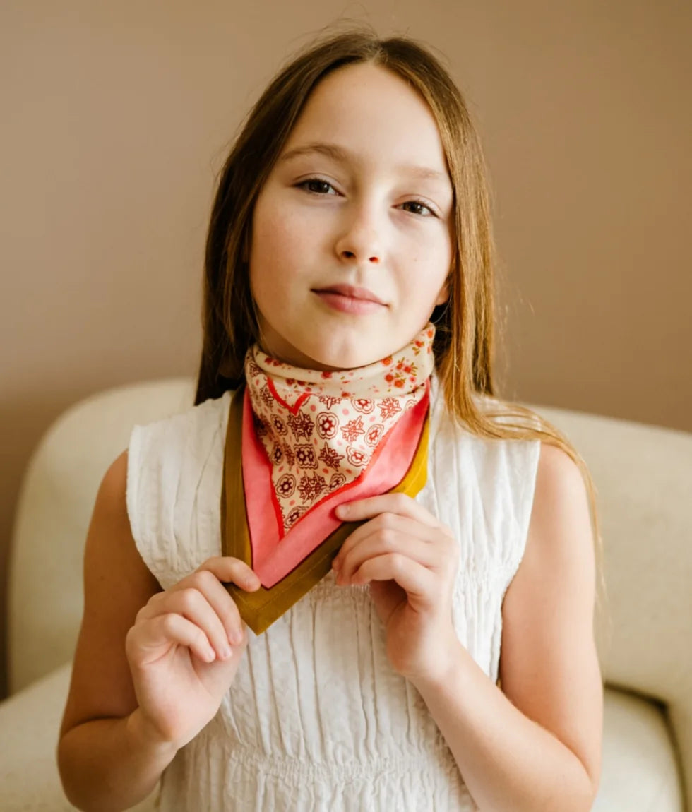 Petit foulard Itsi Pétale - BINDI ATELIER