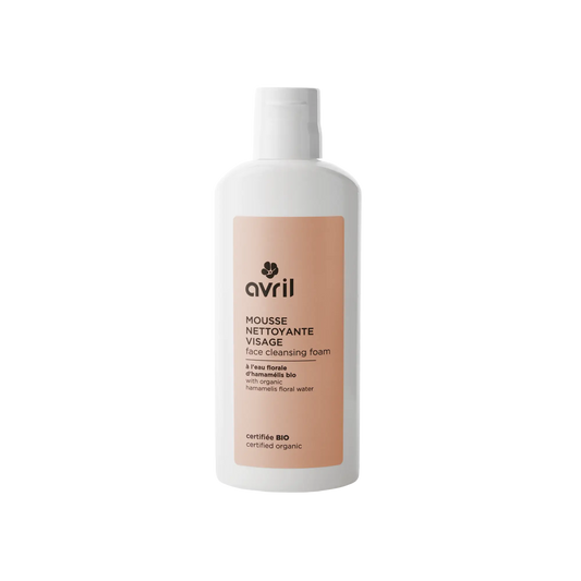 Mousse nettoyante visage