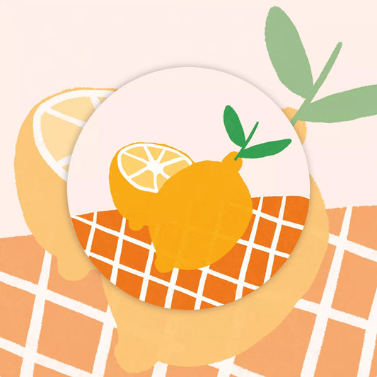 Lot de stickers Lemon Juice 🍋