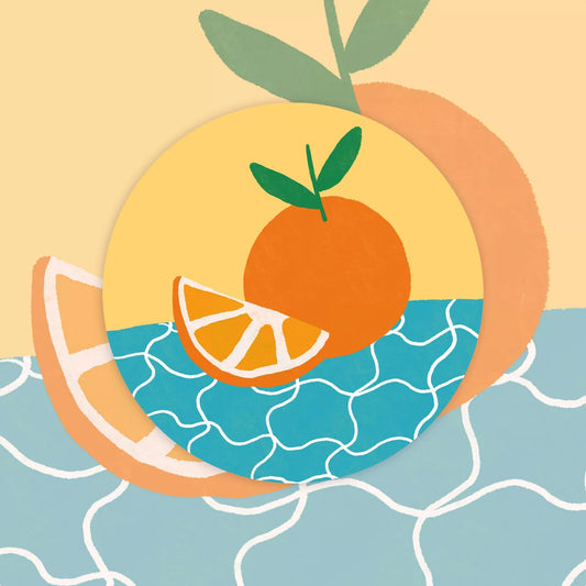 Lot de stickers Orange Juice 🍋