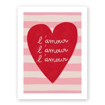 Affiche A4 L’ Amour 🍋