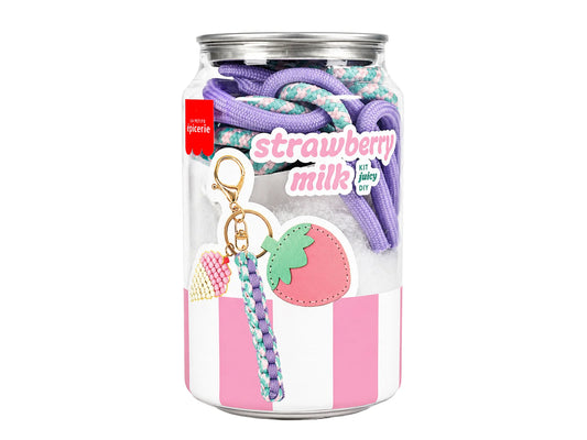 Kit Canette DIY - Strawberry Milk