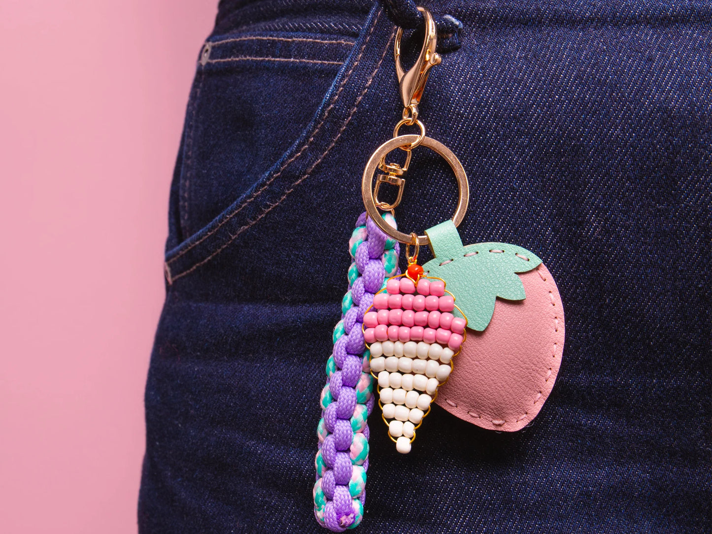 Kit Canette DIY - Strawberry Milk