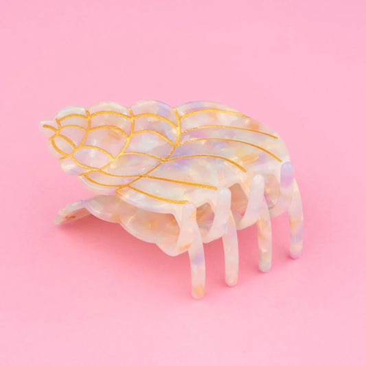 PINCE À CHEVEUX COQUILLAGE