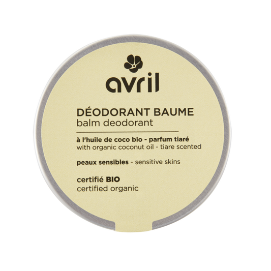 Déodorant baume peaux sensibles Tiaré