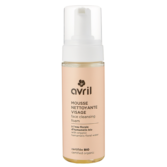 Mousse nettoyante visage
