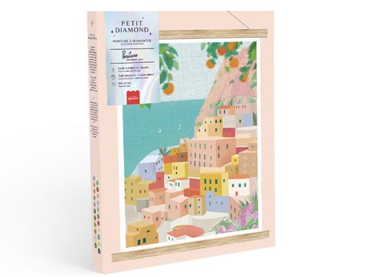 COFFRET PETIT DIAMOND - DIAMOND PAINTING POSITANO PAR PETRA LIDZE