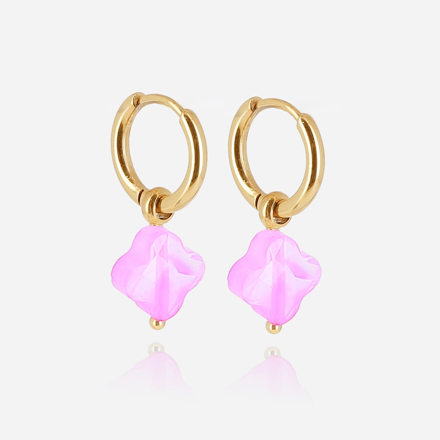 Boucles velasquez fushia