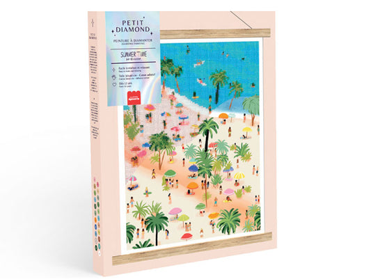 COFFRET PETIT DIAMOND - DIAMOND PAINTING SUMMER TIME PAR MELISA BILGICI